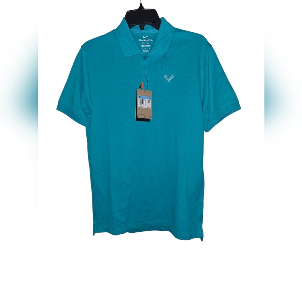 Nike Rafa Nadal Polo Shirt Mens Slim Fit Dusty Cactus DD8532-345 Size M